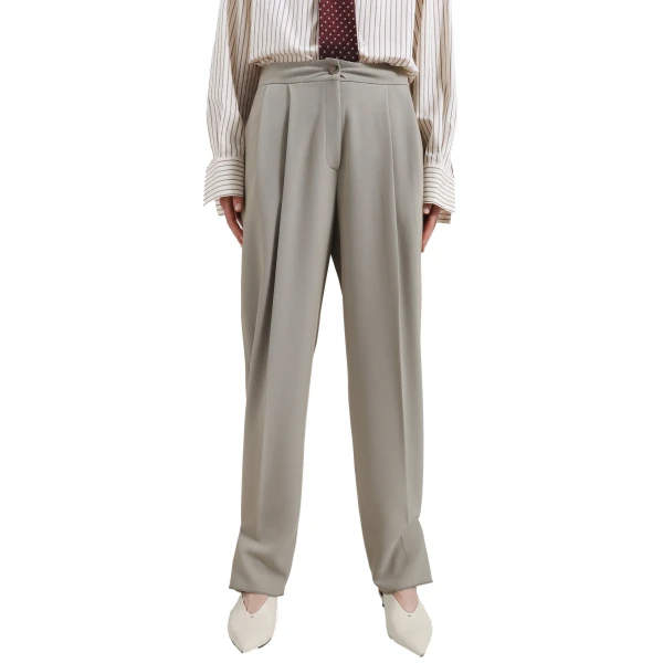 The Frankie Shop Dina Pleated Trousers