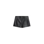 Dreux Faux Leather Hot Pants in Black by The Frankie Shop – Shorts The Frankie Shop Dreux Faux Leather Hot Pants