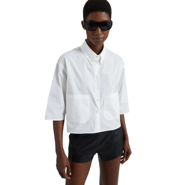 The Frankie Shop Dreux Faux Leather Hot Pants