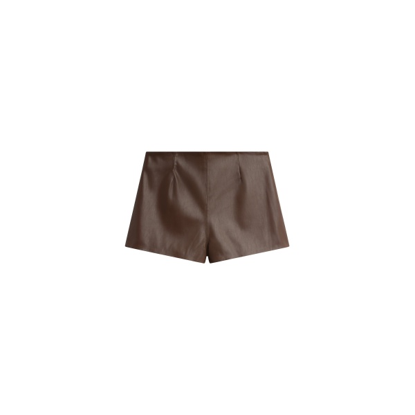 The Frankie Shop Dreux Faux Leather Hot Pants