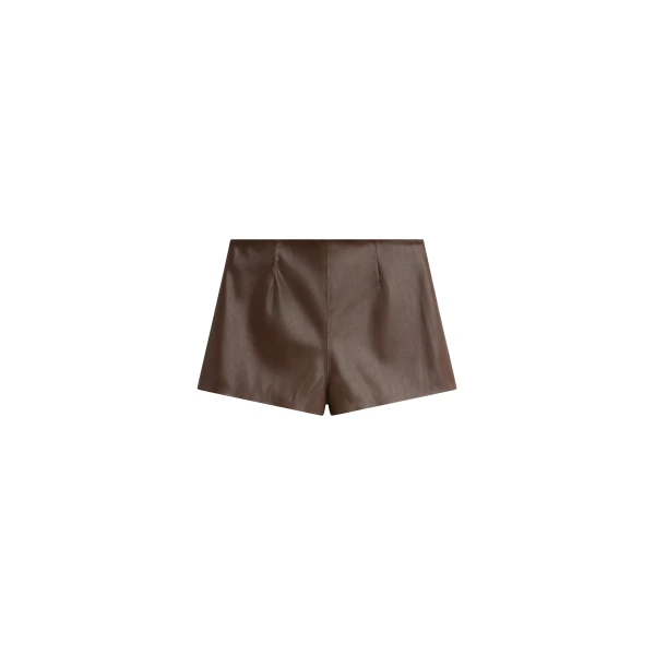 The Frankie Shop Dreux Faux Leather Hot Pants