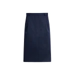 Elian Tailored Midi Skirt in Navy by The Frankie Shop – Skirts The Frankie Shop Elian Tailored Midi Skirt