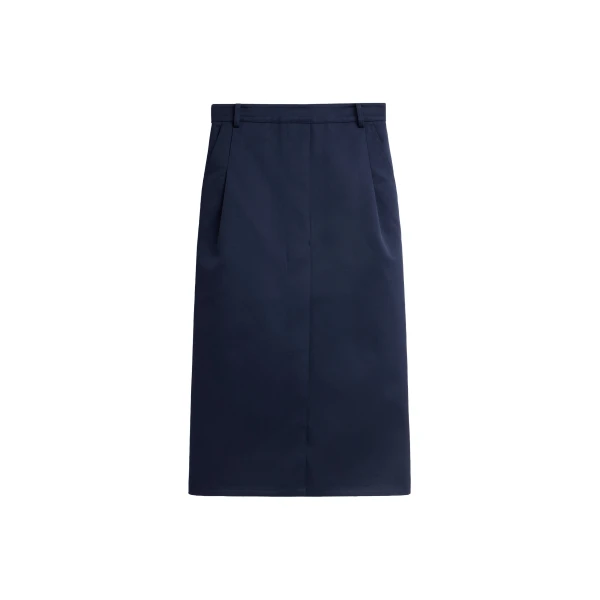 The Frankie Shop Elian Tailored Midi Skirt