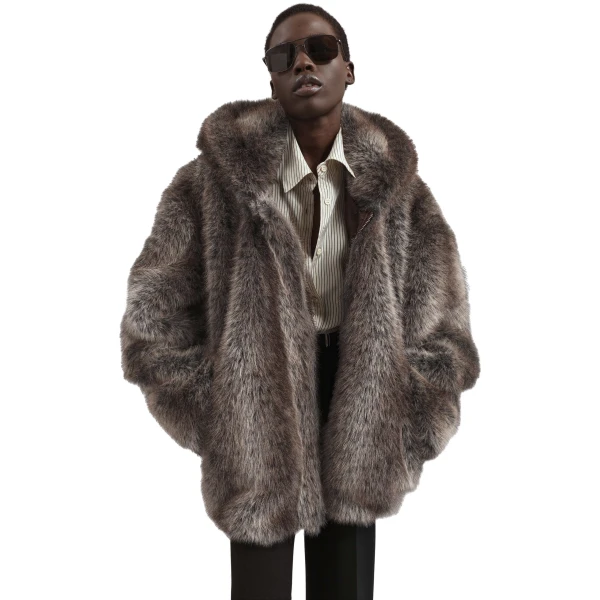 brown melange jackets