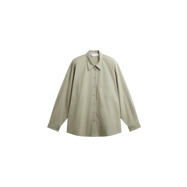 The Frankie Shop Eston Cotton Oversized Shirt