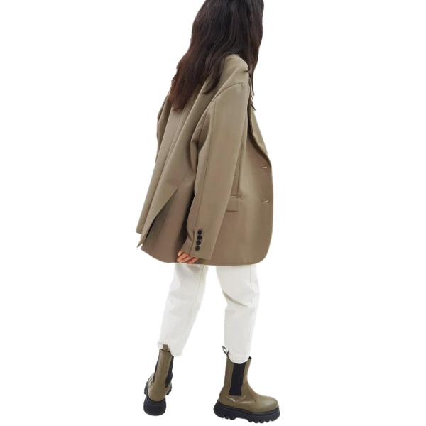 The Frankie Shop Frankie Oversized Boyfriend Blazer