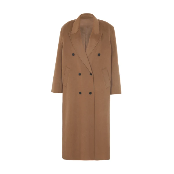 The Frankie Shop Gaia Double-Breasted Coat