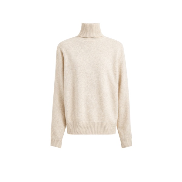 The Frankie Shop Gala Padded Knit Turtleneck