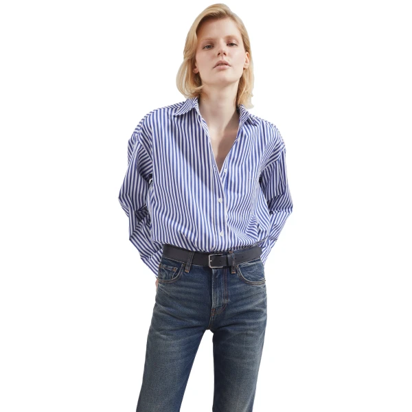 The Frankie Shop Georgia Boxy Shirt