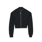 The Frankie Shop Glane Padded Wool Bomber Jacket