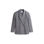 The Frankie Shop Helmond Double-Breasted Blazer