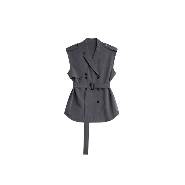 The Frankie Shop Holborn Double-Breasted Vest