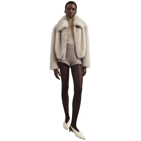 The Frankie Shop Hope Faux Fur Jacket
