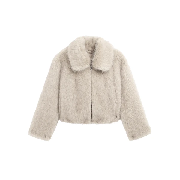 The Frankie Shop Hope Faux Fur Jacket