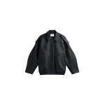 The Frankie Shop Hudson Faux Leather Bomber Jacket