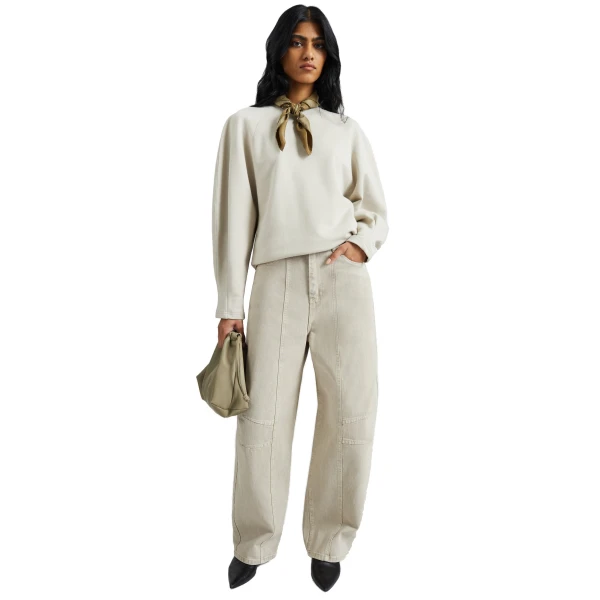 The Frankie Shop Idre Barrel Leg Jeans