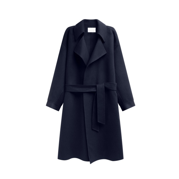 The Frankie Shop Issen Wool Trench Coat