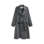 The Frankie Shop Issen Wool Trench Coat