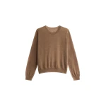 The Frankie Shop Ivrea Sheer Knit Top
