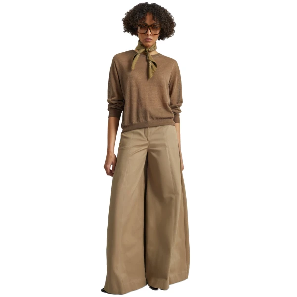 The Frankie Shop Ivrea Sheer Knit Top
