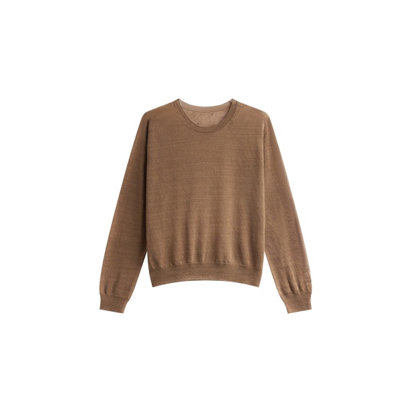 The Frankie Shop Ivrea Sheer Knit Top