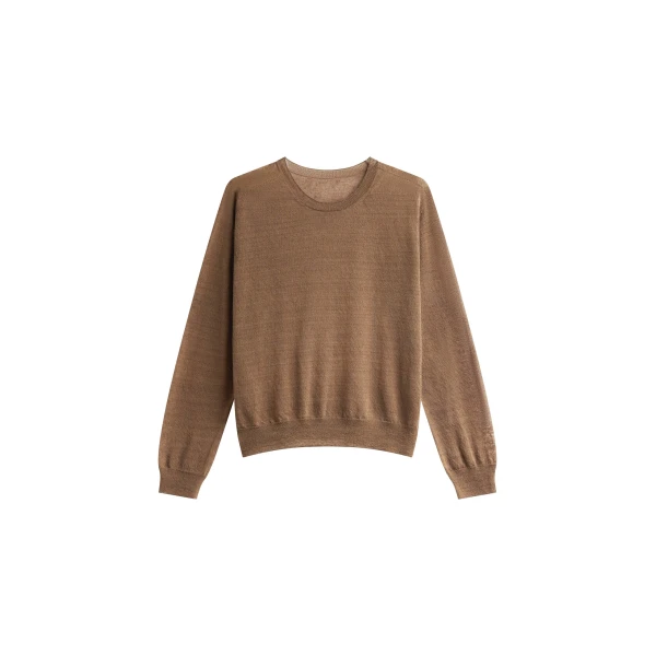 The Frankie Shop Ivrea Sheer Knit Top
