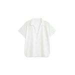 The Frankie Shop Izella Deep V Neck Shirt