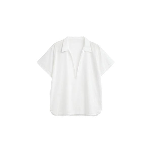 The Frankie Shop Izella Deep V Neck Shirt