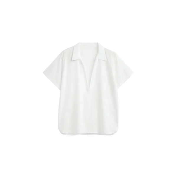 The Frankie Shop Izella Deep V Neck Shirt