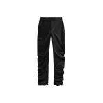The Frankie Shop Jessa Leather Ruched Pants
