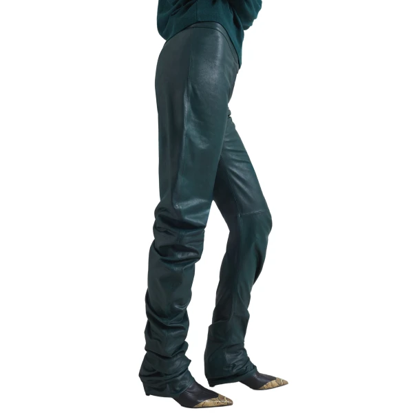 bottle green pants