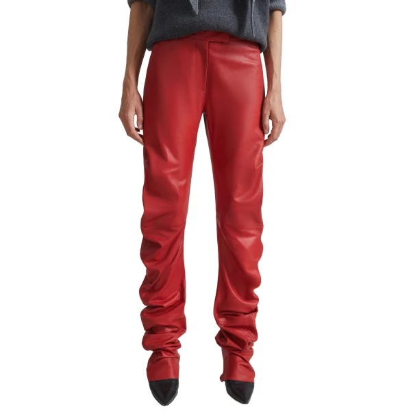 red pants