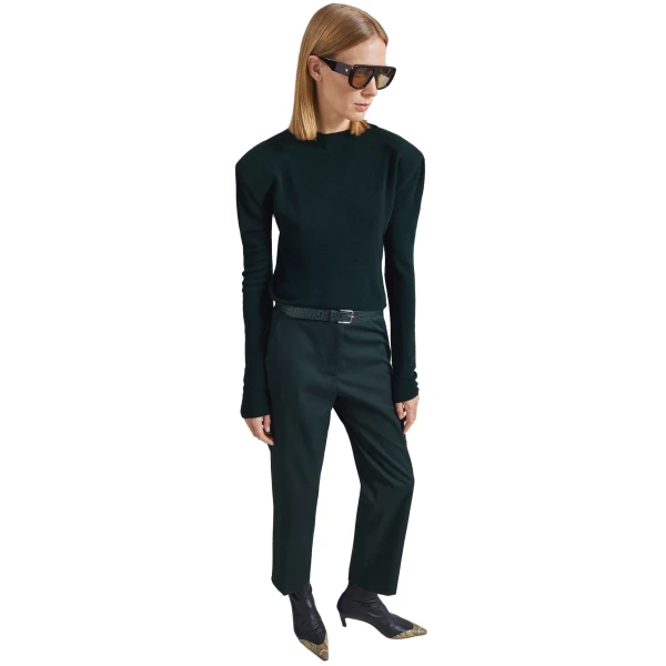 bottle green pants