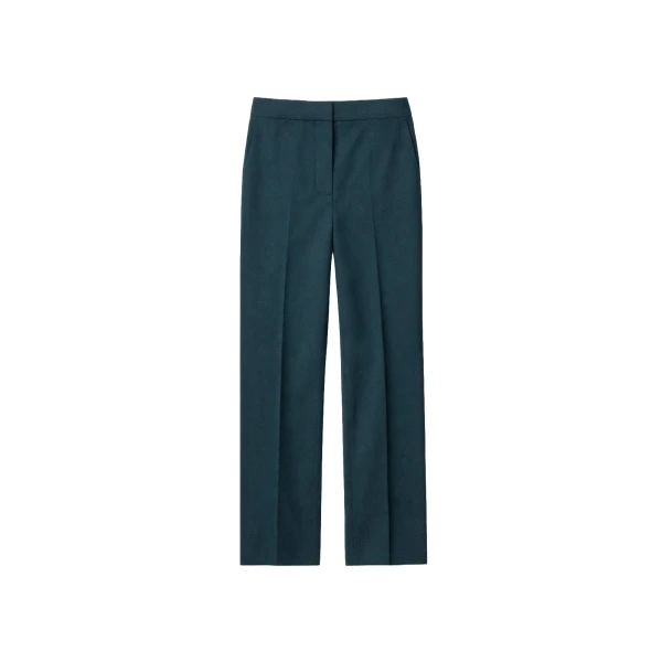 Jet Slim Tailored Trousers in Bottle Green