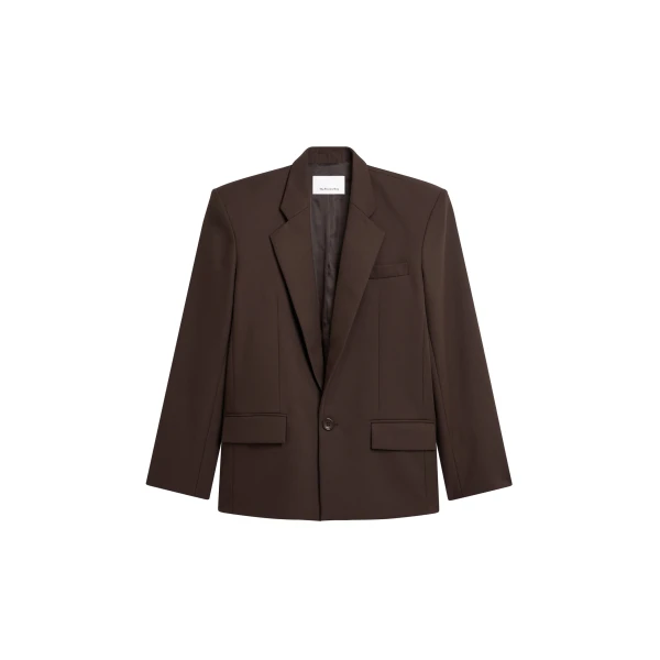 Jun Blazer in Brown