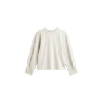 Kenitra Balloon Sleeve Sweatshirt in Beige by The Frankie Shop – Tops The Frankie Shop Kenitra Balloon Sleeve Sweatshirt