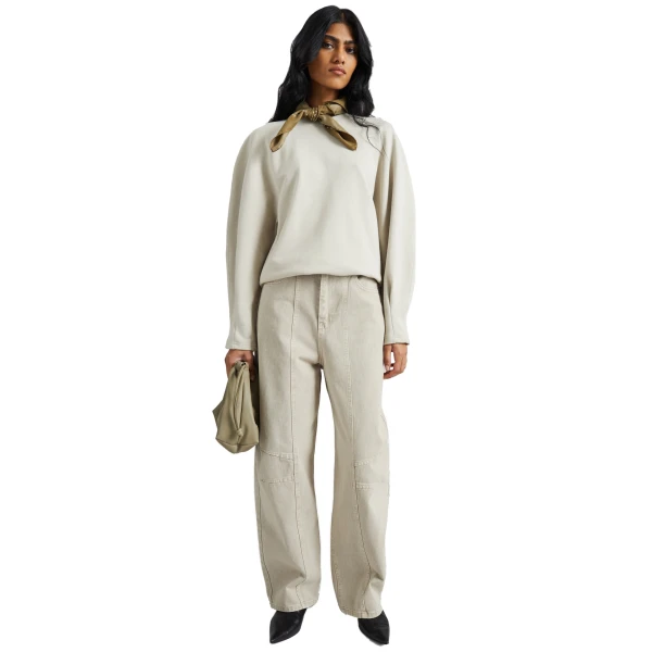 The Frankie Shop Kenitra Balloon Sleeve Sweatshirt