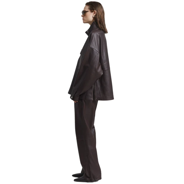 The Frankie Shop Kevin Leather Trousers
