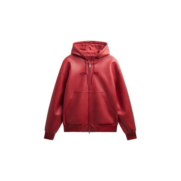 The Frankie Shop Kodai Faux Leather Bomber Jacket