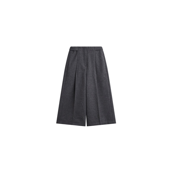The Frankie Shop Leher Tailored Wool Culottes