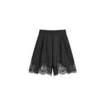 The Frankie Shop Lido Lace Bermuda Shorts