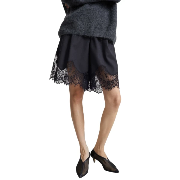 dark grey shorts