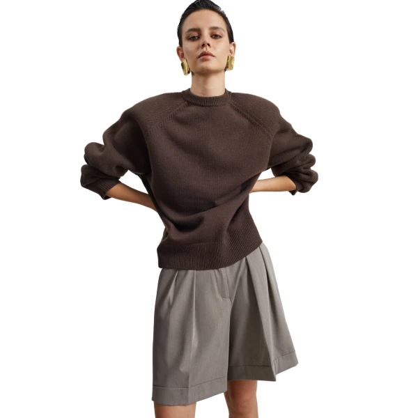 The Frankie Shop Lina Padded Sweater