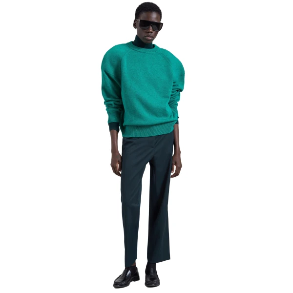 kelly green knitwear