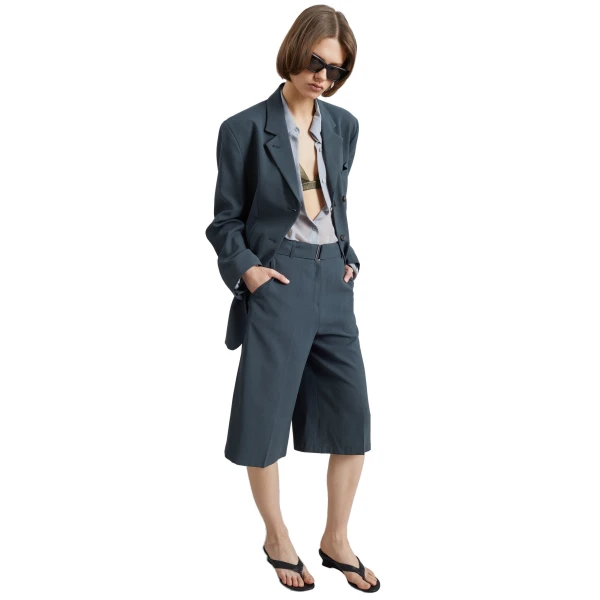 The Frankie Shop Lioni Tailored Bermuda Shorts