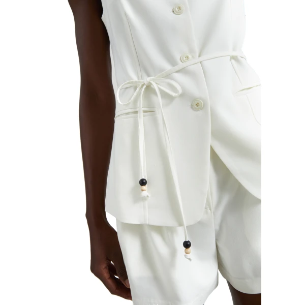 The Frankie Shop Lisboa Tie Vest