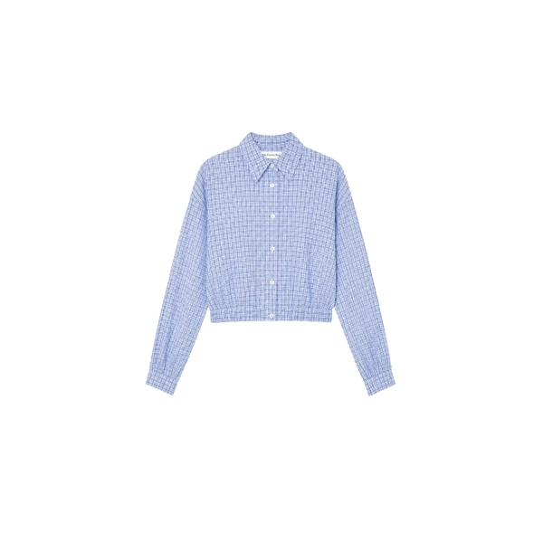 The Frankie Shop Lison Cropped Shirt