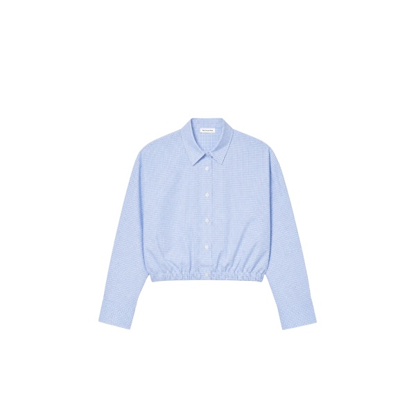 The Frankie Shop Lison Cropped Shirt