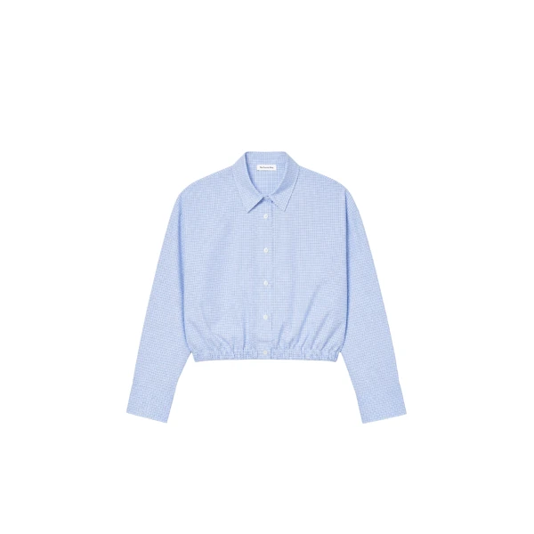 The Frankie Shop Lison Cropped Shirt
