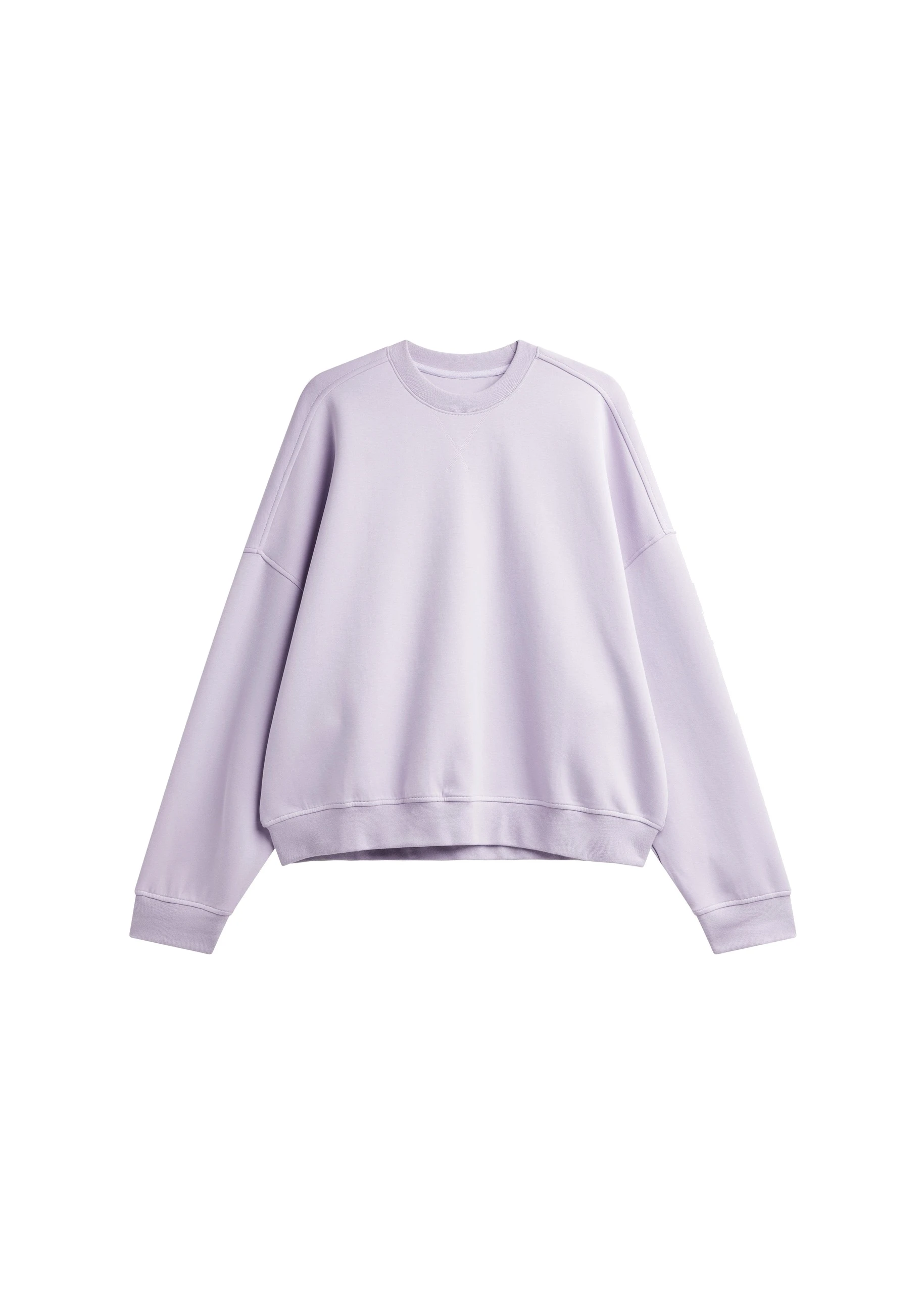 Lorcy Oversized Sweatshirt in Lavender by The Frankie Shop – Tops The Frankie Shop Lorcy Oversized Sweatshirt